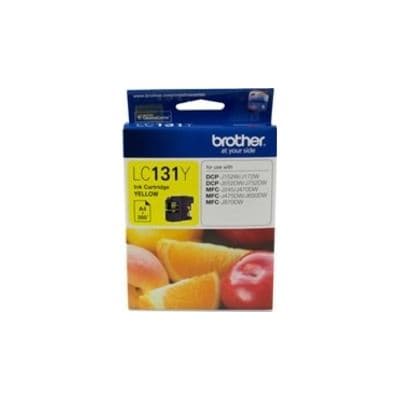 Brother Brother LC131Y Yellow Ink Cartridge LC131Y