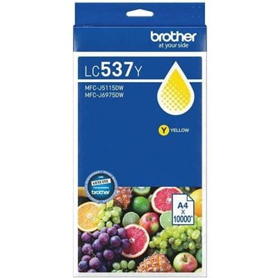 Brother Brother LC537Y YellowInk Cartridge LC537Y