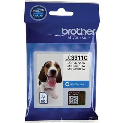 Brother Brother LC3311C Cyan Ink Cartridge LC3311C