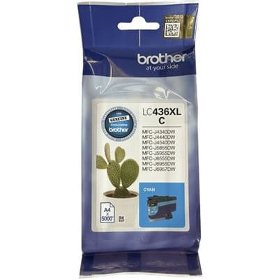Brother Brother LC436XLC Cyan Ink Cartridge LC436XLC
