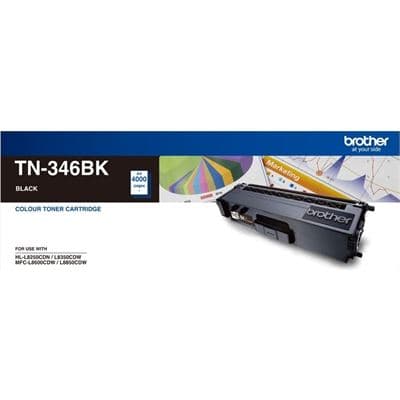 Brother Brother TN-346BK Black High Yield Toner TN346BK