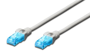 Digitus Digitus UTP CAT5e Patch Lead - 2M Grey CA9518A