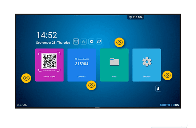 CommBox CommBox 65" 4K Intelligent Gen2 Commercial Display CBDI0265