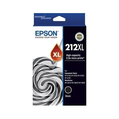 Epson Epson 212XL Black High Yield Ink Cartridge C13T02X192