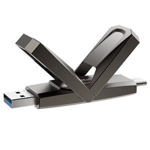 Netac Netac US5 USB3.2 Type-A + Type-C External SSD 128GB FP513-128