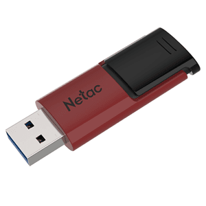 Netac Netac U182 USB3 Flash Drive 32GB UFD Retractable Red/Black FP524-32