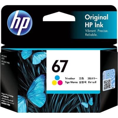 HP HP 67 Tri-Colour Ink Cartridge 3YM55AA