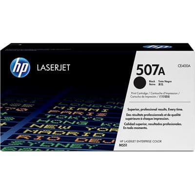 HP HP 507A Black Toner CE400A