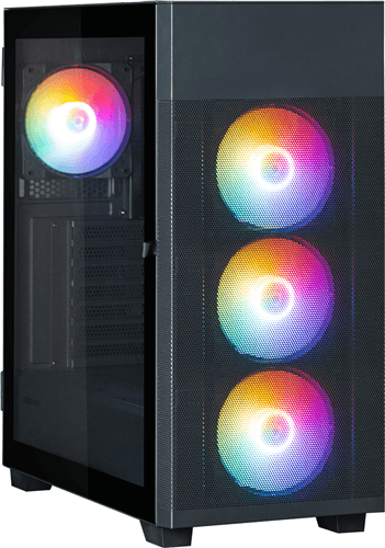 Zalman Zalman S5 Neo Black ATX Mid Tower Case HT7019