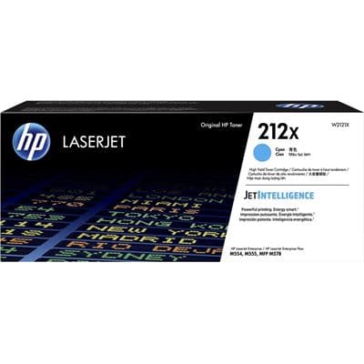 HP HP 212X High Yield Cyan Original LaserJet Toner Cartridge W2121X