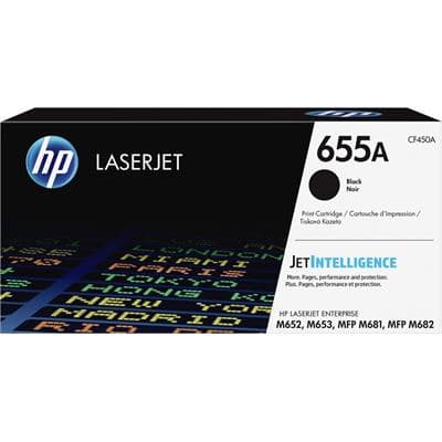 HP HP 655A Black Original LaserJet Toner Cartridge CF450A
