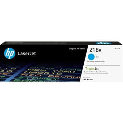HP HP 218A CYAN Original LaserJet Toner Cartridge W2181A