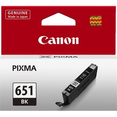 Canon Canon CLI651BK Black Ink Cartridge CLI651BKOCN