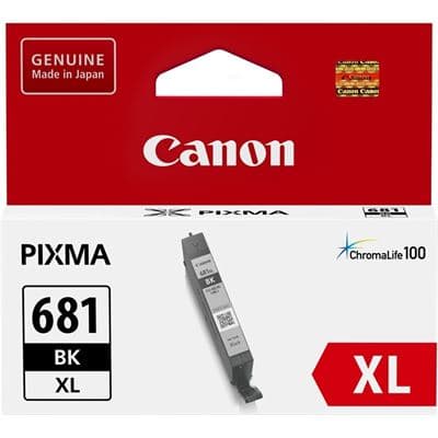 Canon Canon CLI681XLBK High Yield Black Ink Cartridge CLI681XLBK