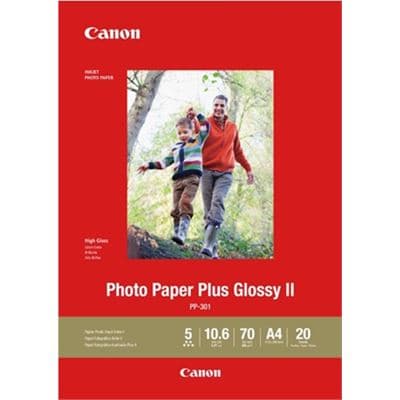 Canon Canon PP-301 A4 Glossy II 275gsm Photo Paper - 20 Sheets PP301-A4-20