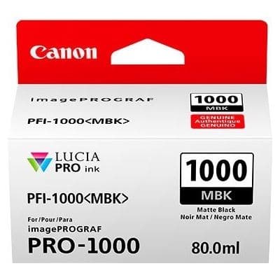Canon Canon PFI-1000MBK Matte Black Ink Tank PFI-1000MBK
