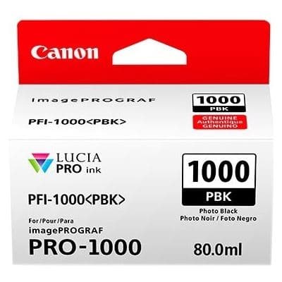 Canon Canon PFI-1000PBK Pigment Black Ink Tank PFI-1000PBK