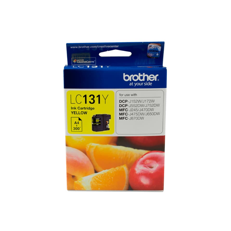 Brother Brother LC131 Yellow Ink Cart B131Y