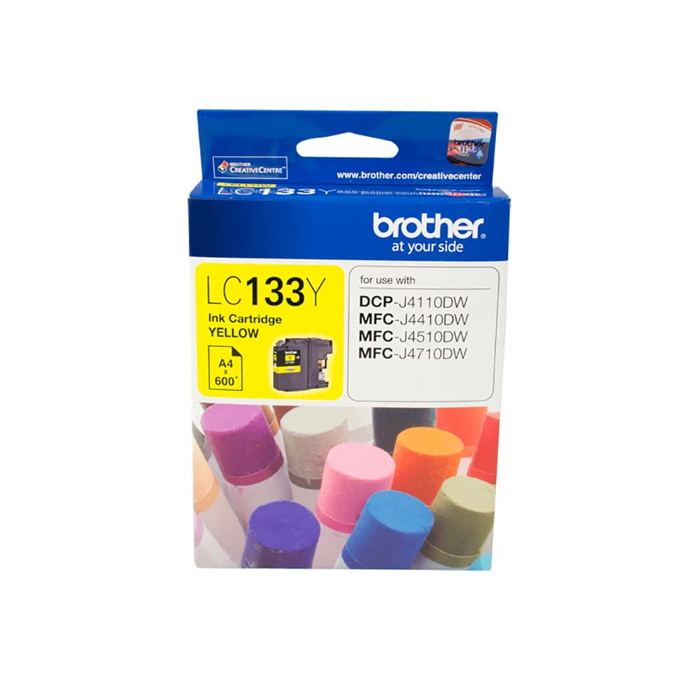 Brother Brother LC133 Yellow Ink Cart B133Y