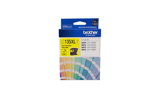 Brother Brother LC135XL Yell Ink Cart B135XLY