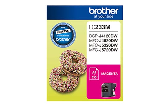 Brother Brother LC233 Magenta Ink Cart B233M