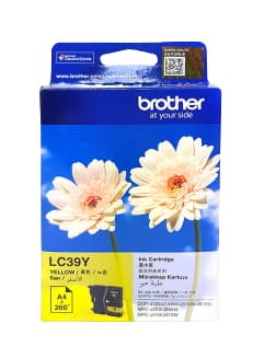 Brother Brother LC39 Yellow Ink Cart B39Y