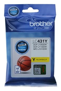 Brother Brother LC431Y Yellow Ink Cart B431Y