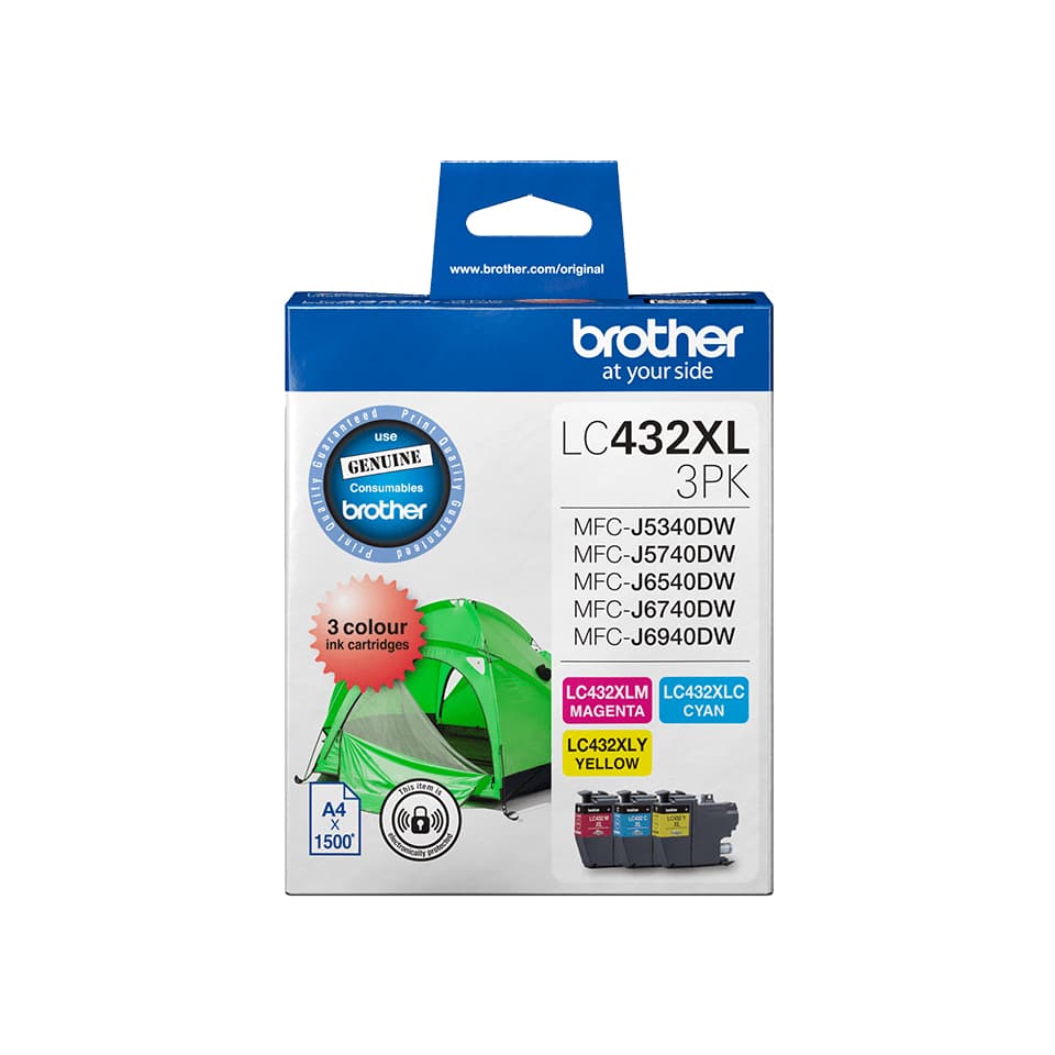 Brother Brother LC432 XL CMY Pack B432XLCMY