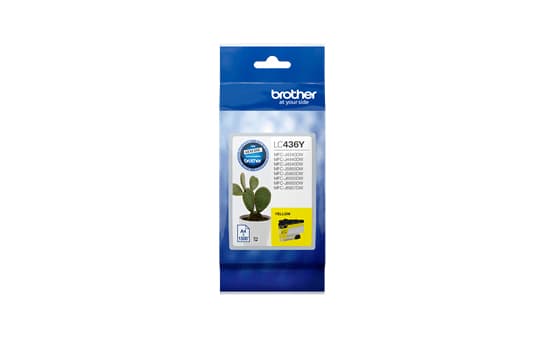 Brother Brother LC436 Yellow Ink Cart B436Y