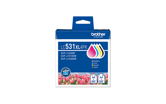 Brother Brother LC531XL 4 Pack B531XL4PK