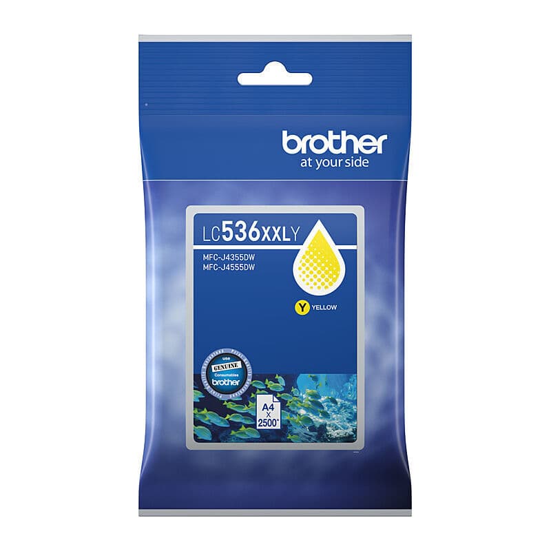 Brother Brother LC536XXLY Yellow Ink B536XXLY