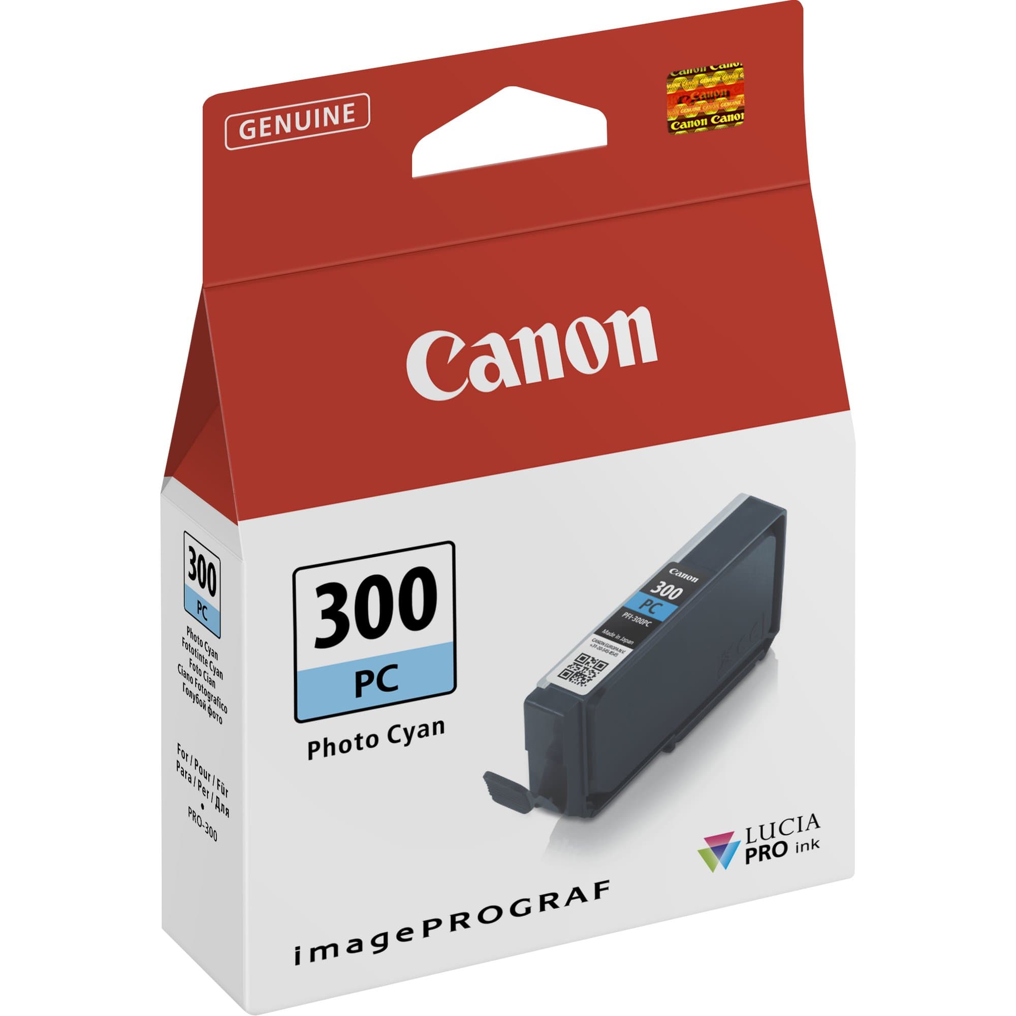 Canon Canon PFI300 Ph Cyan Ink Tank CI300PC