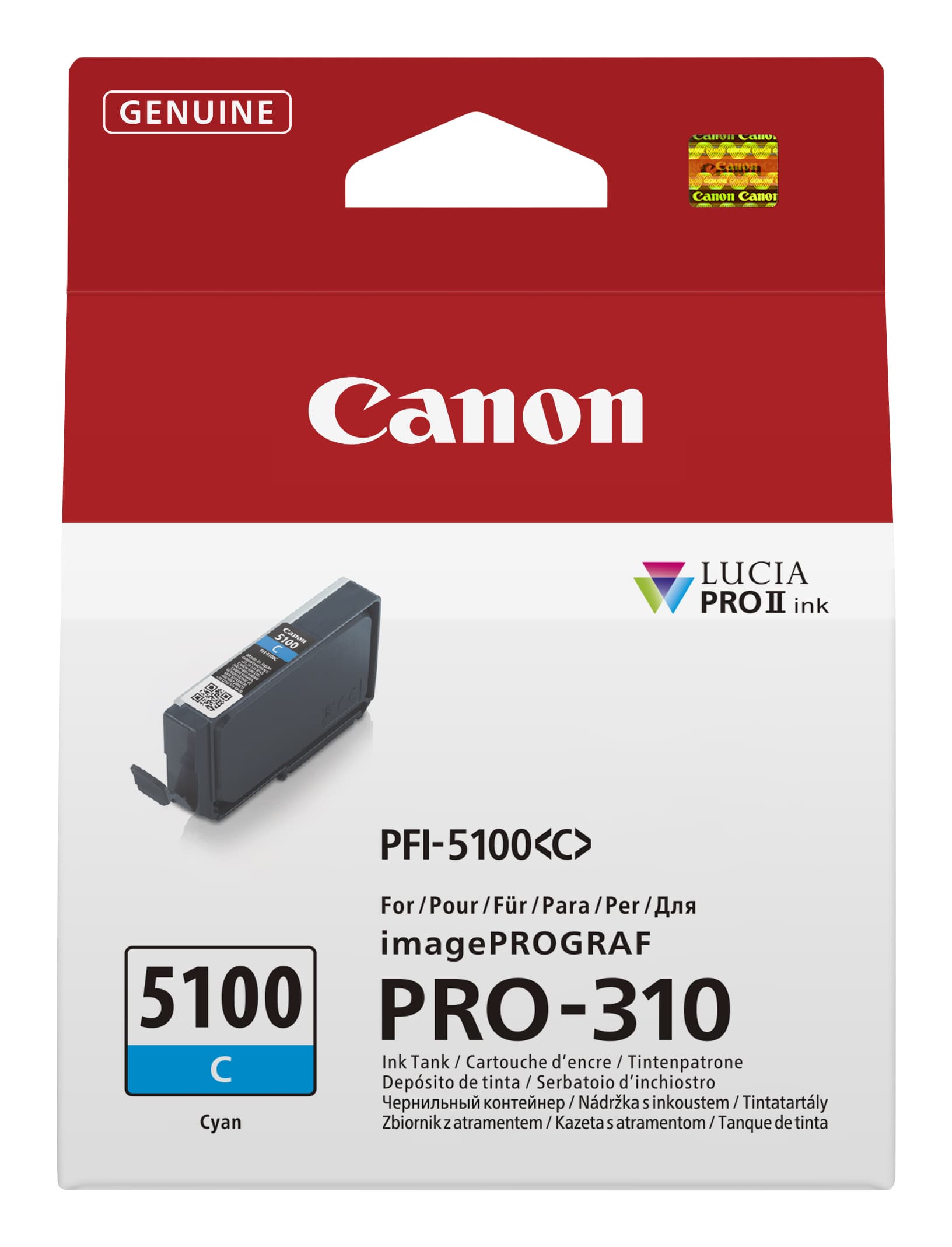 Canon Canon PFI5100 Cyan Ink Cart CI5100C