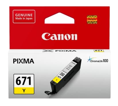 Canon Canon CLI671 Yellow Ink Cart CI671Y