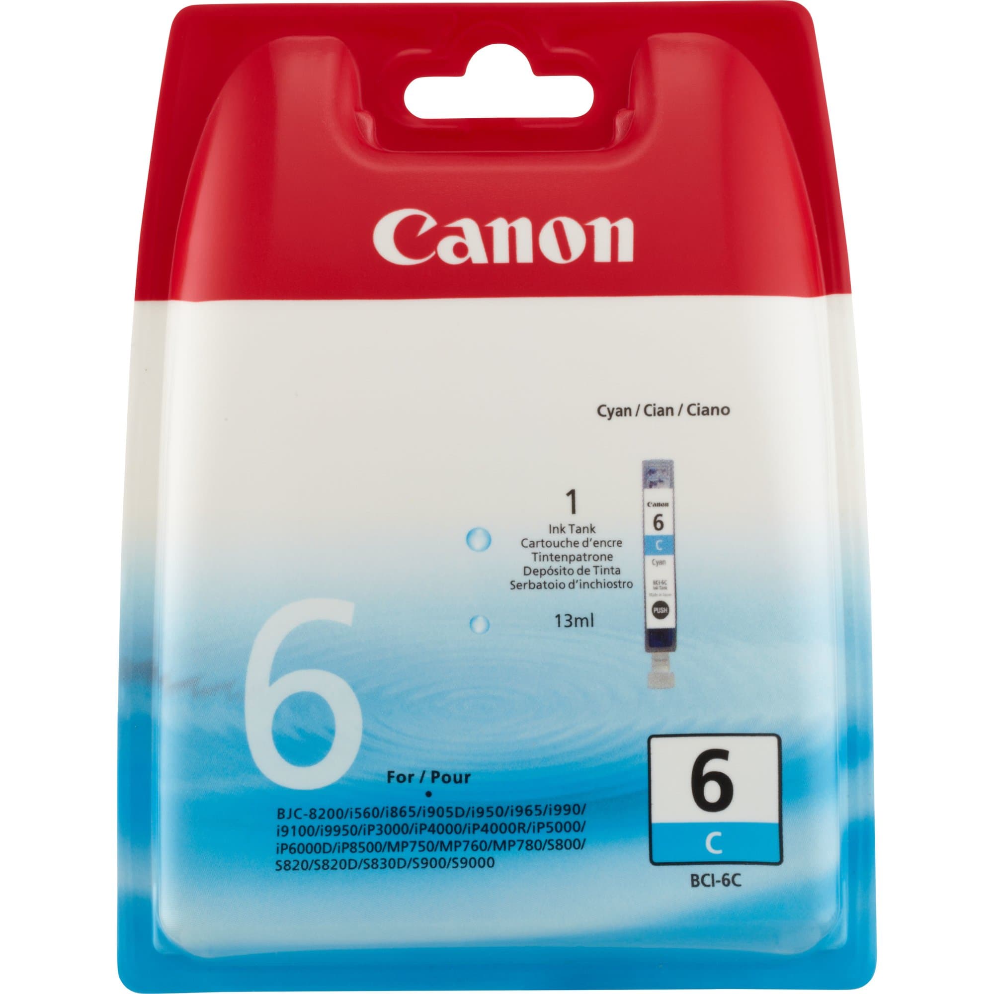 Canon Canon BCI6C Cyan Ink Tank CI6C