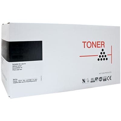 White Box Compat CE400X #507X Black Cart CPHTCE400X
