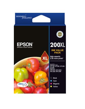 Epson Epson 200 4 HY Ink Value Pack E200XLVP