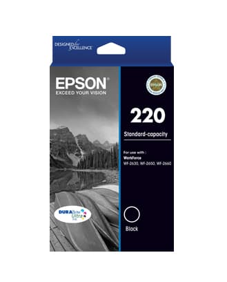 Epson Epson 220 Black Ink Cartridge E220B