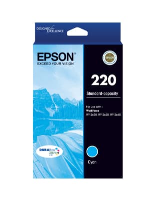 Epson Epson 220 Cyan Ink Cartridge E220C