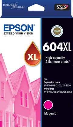 Epson 604 XL Magenta Ink E604MXL
