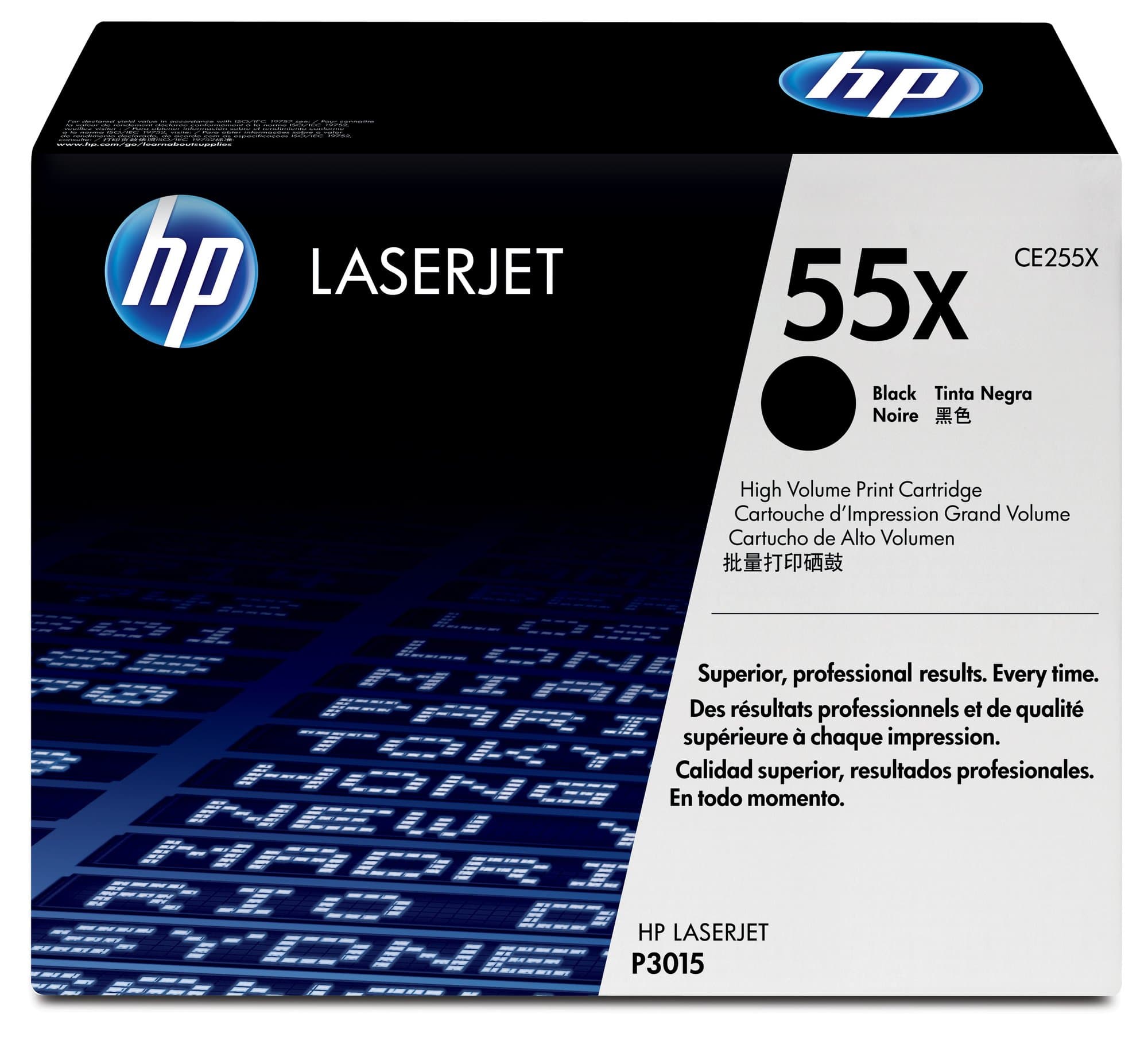 HP HP #55X Black Toner CE255X HT255X