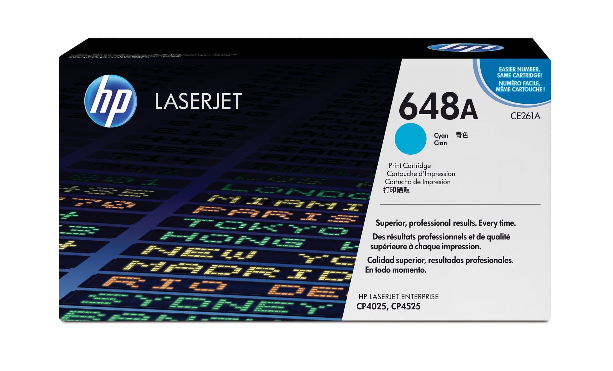 HP HP #648A Cyan Toner CE261A HT261