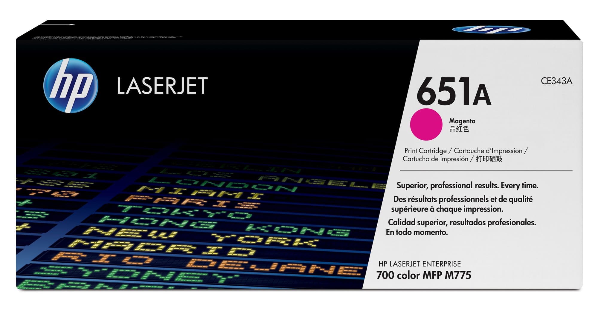 HP HP #651A Magenta Toner CE343A HT343