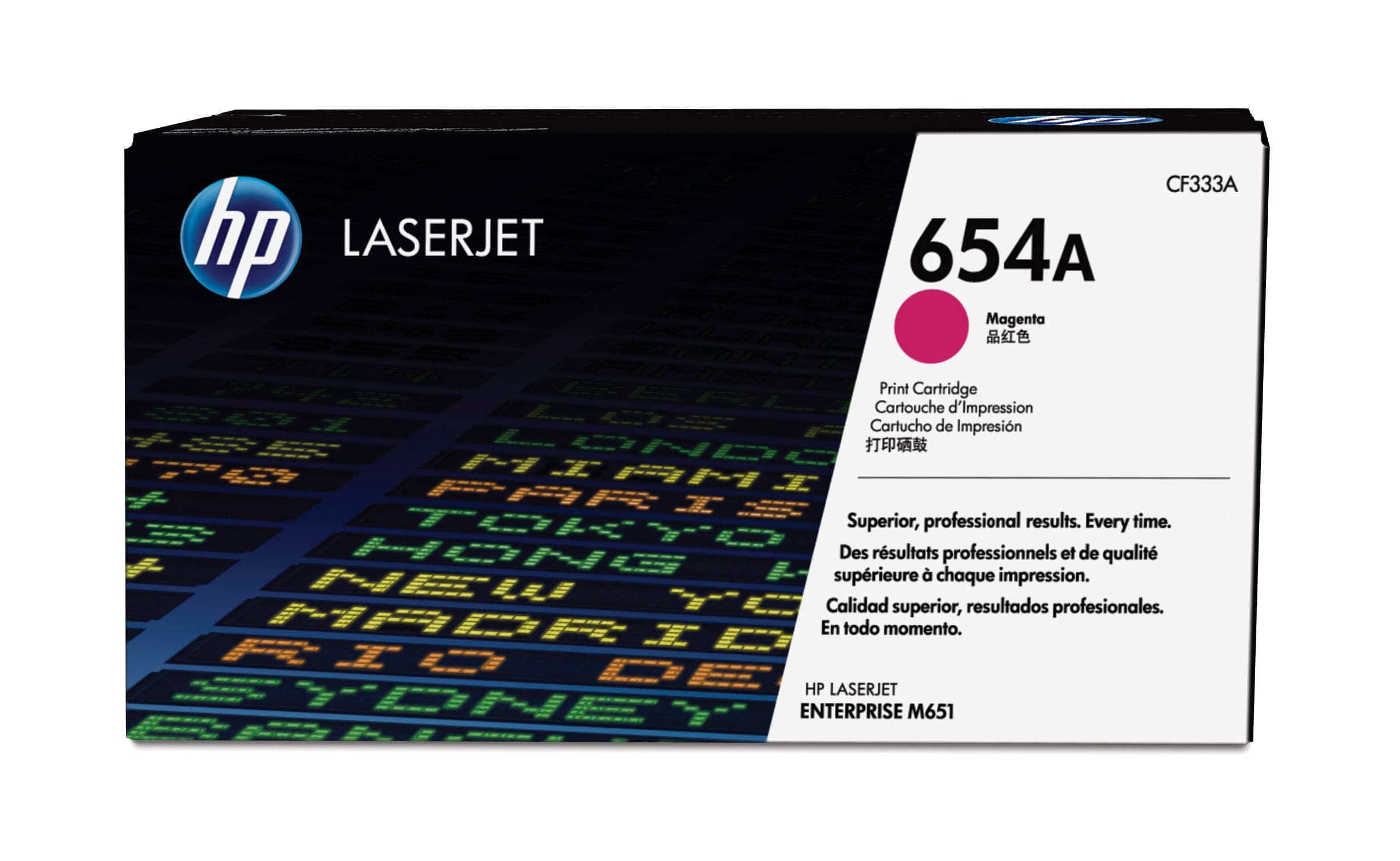 HP HP 654A Mag Las Jet Ton CF333A HT654M