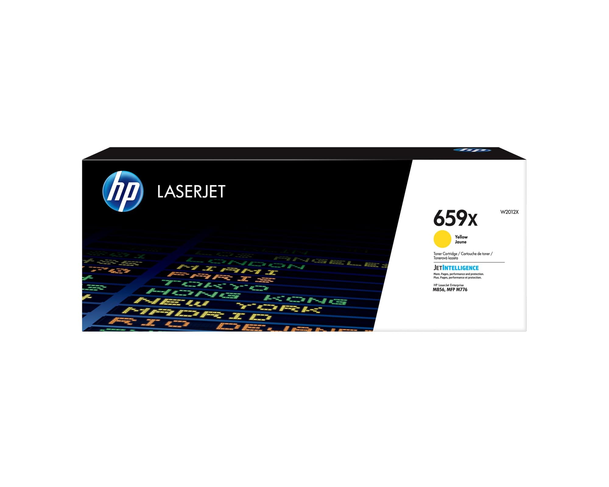 HP HP#659X Yel LJ Ton Cart W2012X HT659YX