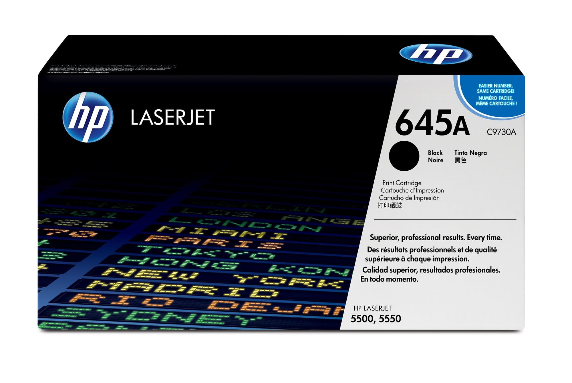 HP HP #645A Black Toner C9730A HT9730