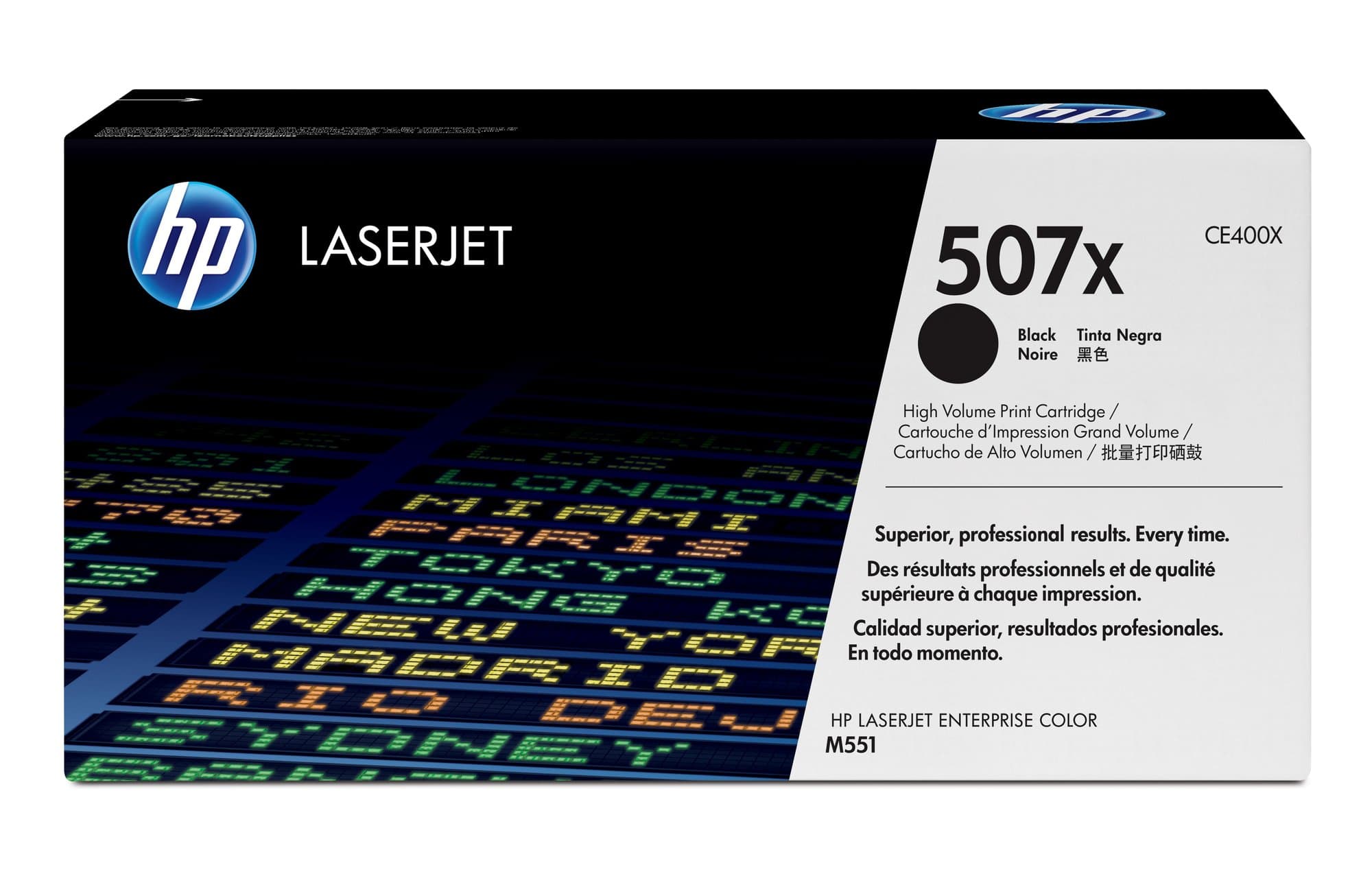 HP HP #507X Black Toner CE400X HTCE400X