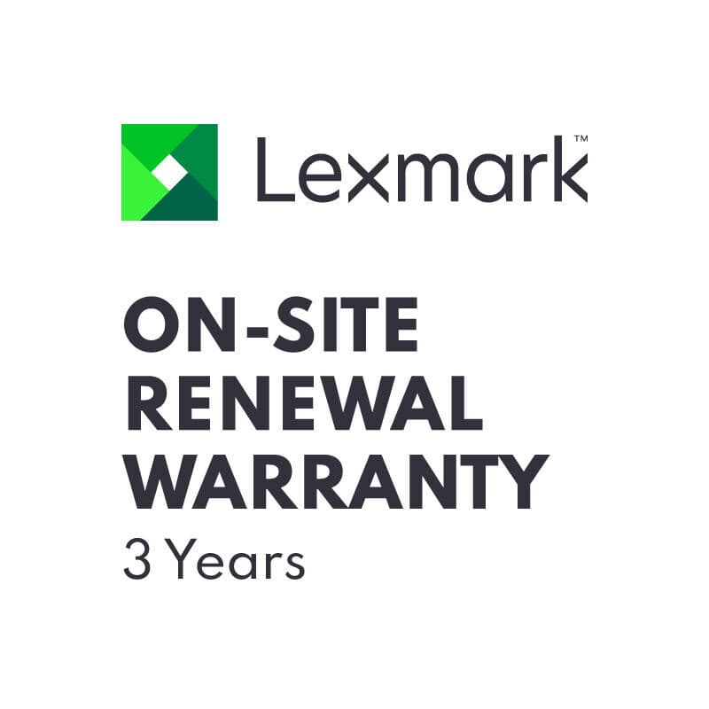 Lexmark Lexm 3yr Onsite Renewal War LXX2365277