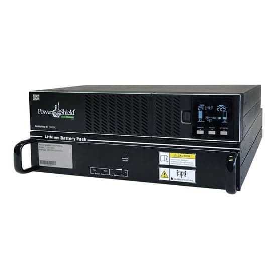 powershield POWERSHIELD Centurion RT LiFeP04 3kVA/2.7kW Lithium-ion Long-Run PSL3KLRNB4U