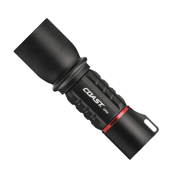 Coast ##COAST LED Dual-Power Recharge Torch with Slide Focus. 400 Lumens COAXP6R